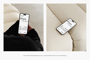 IPhone, MacBook, & Poster Mockups