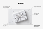 Wrapping Paper Gift Box Mockup, a Packaging Mockup by 1001 mockups (Thumbnail 2 of 8)