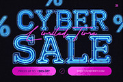 True Neon - Blue Futuristic Font, a Font by AndrewPixelType (Thumbnail 4 of 8)