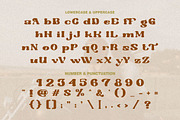 Morrello - Retro Decorative Serif, a Serif Font by PutraCetol Studio (Thumbnail 8 of 11)