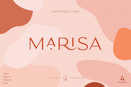 Classy Marisa - Elegant Typeface, a Sans Serif Font by NEWFLIX.Bro