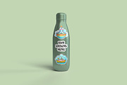 Water Drink Bottle Mockup, a Cups & Container Mockup by Rami's Mockups (Thumbnail 6 of 9)