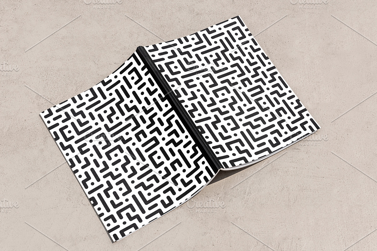 Seamless striped geometric patterns, a Pattern Graphic by ExpressShop (Photo 7 of 9)