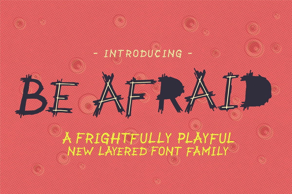 Be Afraid, a Handwritten Font by JoshuaRed Design (Photo 1 of 7)