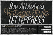 The Athletica Font, a Script Font by LeoSupply.co (Thumbnail 2 of 8)