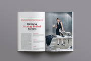 Business Magazine Template, a Magazine Template by Creative-Work (Thumbnail 6 of 8)