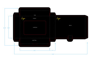 Window Box Mockup Template