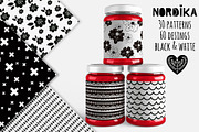 Nordika Seamless Patterns, a Pattern Graphic by Chus Moreno Studio (Thumbnail 2 of 9)