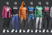 Female mannequin in clothes POSE 1, a Characters & Person 3D Model by mrGarret (Thumbnail 2 of 45)
