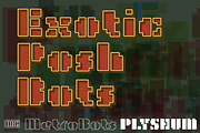 MetroBots Chrome, a Font by Our House Graphics Inc. (Thumbnail 5 of 16)