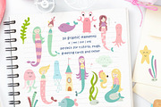 Nursery Art Little Mermaid, an Animal Illustration by Nursery Art (Thumbnail 10 of 11)