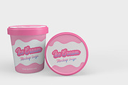 Glossy Ice Cream Cup Mockup PSD, a Cups & Container Mockup by Akrinity Digital (Thumbnail 4 of 8)