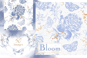 Flowers victorian baroque bundle