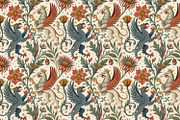 Seamless patterns. Medieval style, a Pattern Graphic by Designs by Helen Trupak (Thumbnail 4 of 6)