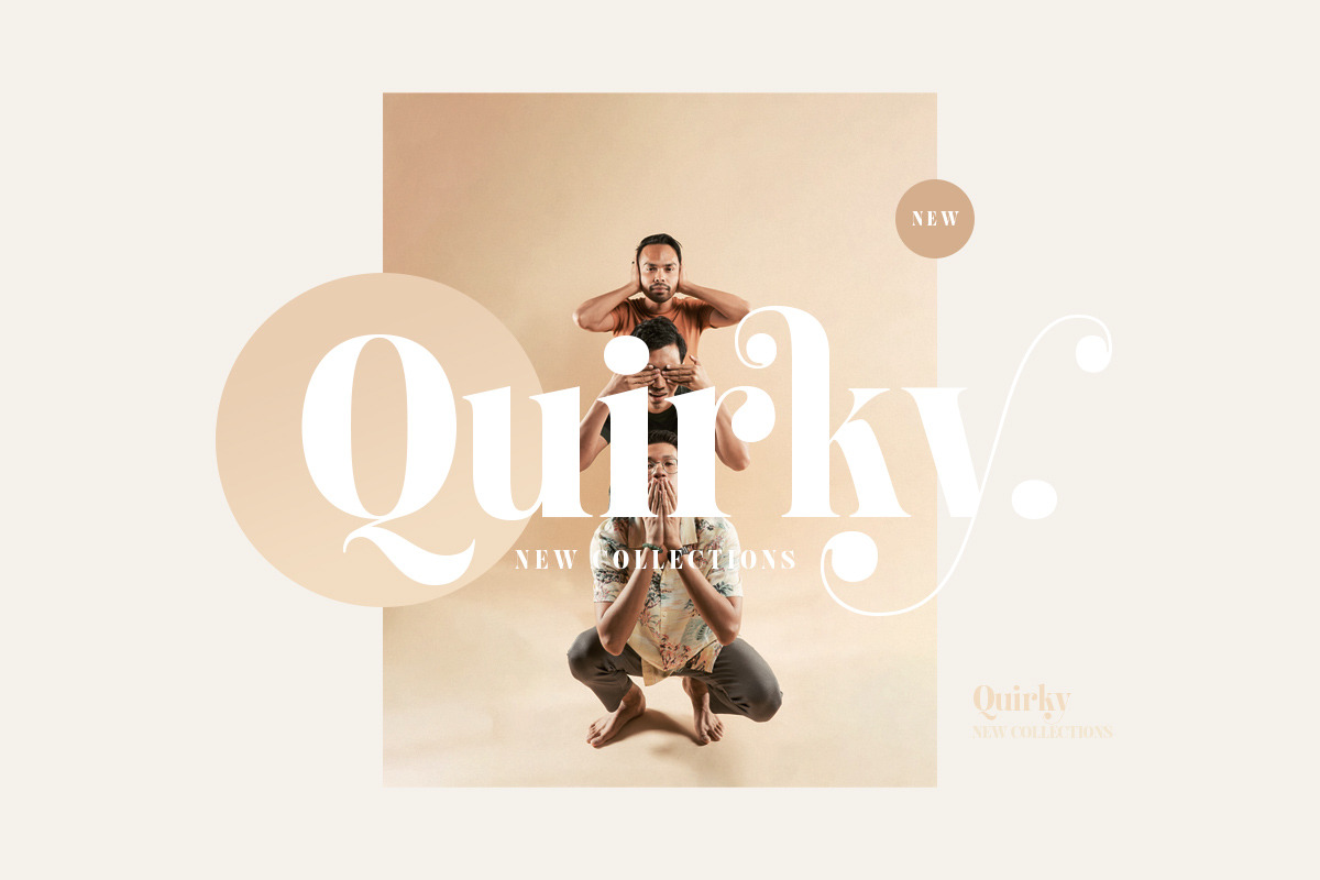 Hugiller - Stylish Serif, a Serif Font by Letterhend Studio (Photo 4 of 9)