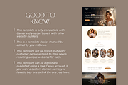 Photography Website Template Canva, a Landing Page Template by vectorocean (Thumbnail 11 of 11)