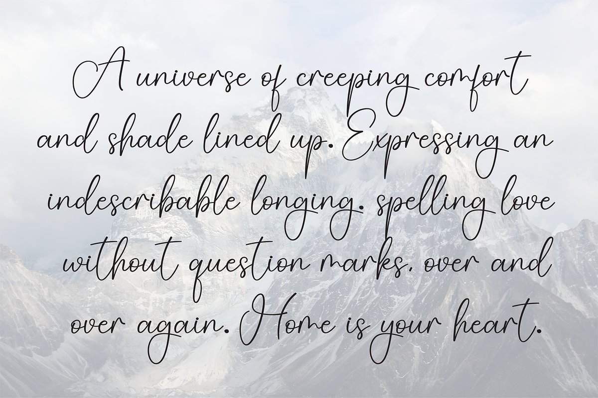 Bright Background | Script Font, a Handwritten Font by Scratchones (Photo 6 of 8)