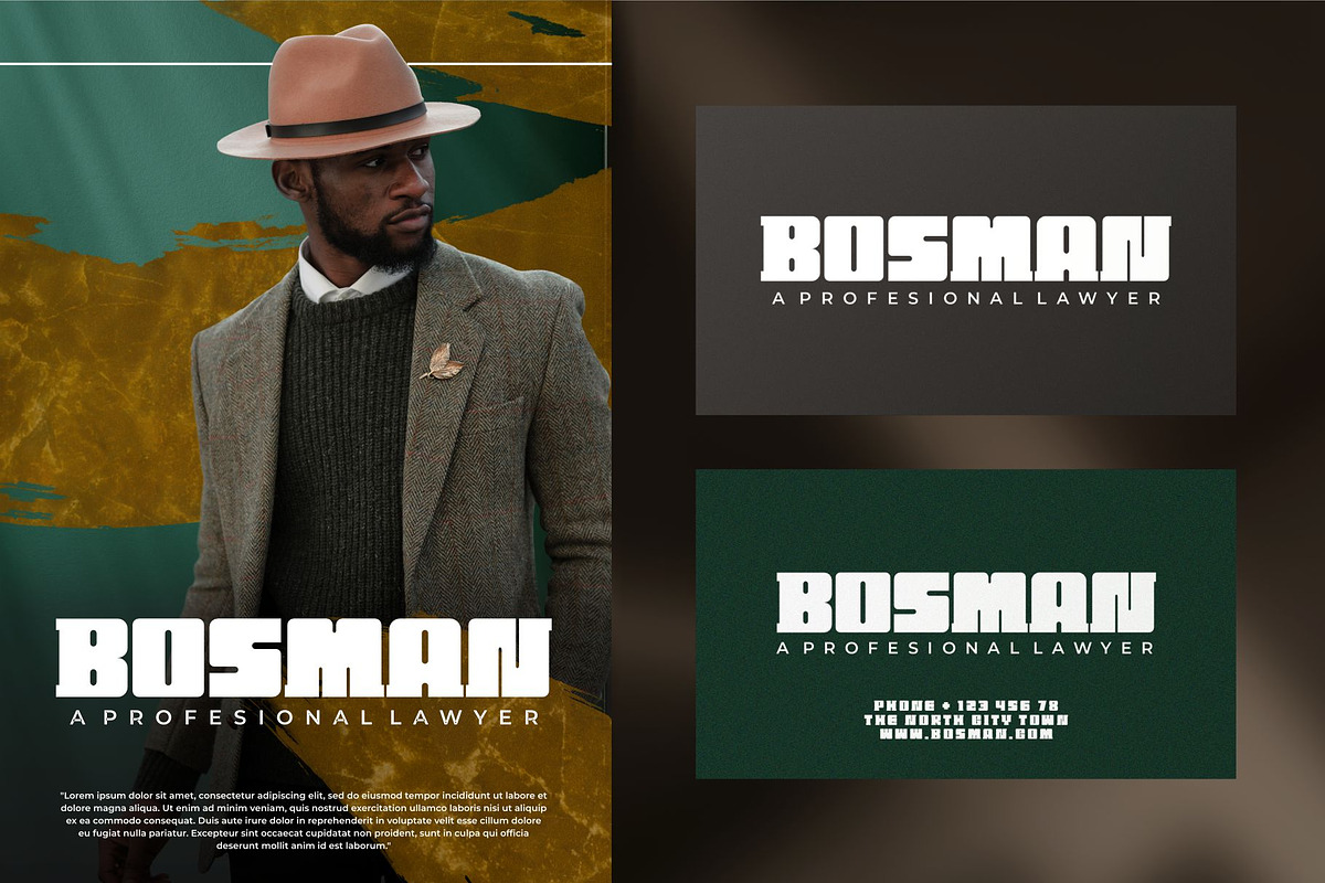 Raymond Koberto || Bold Display Font, a Slab Serif Font by Ermedia Studio (Photo 4 of 5)