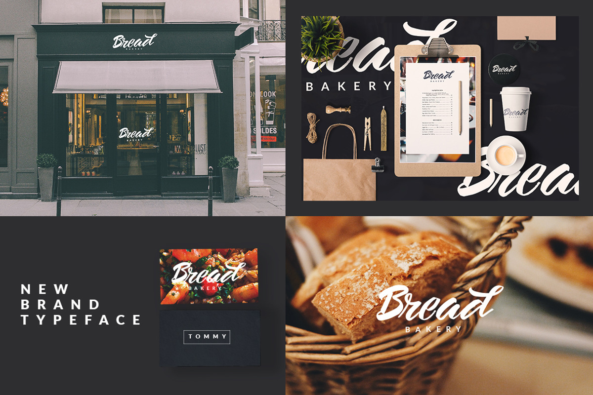The Beard - Branded Typeface +Extras preview 3