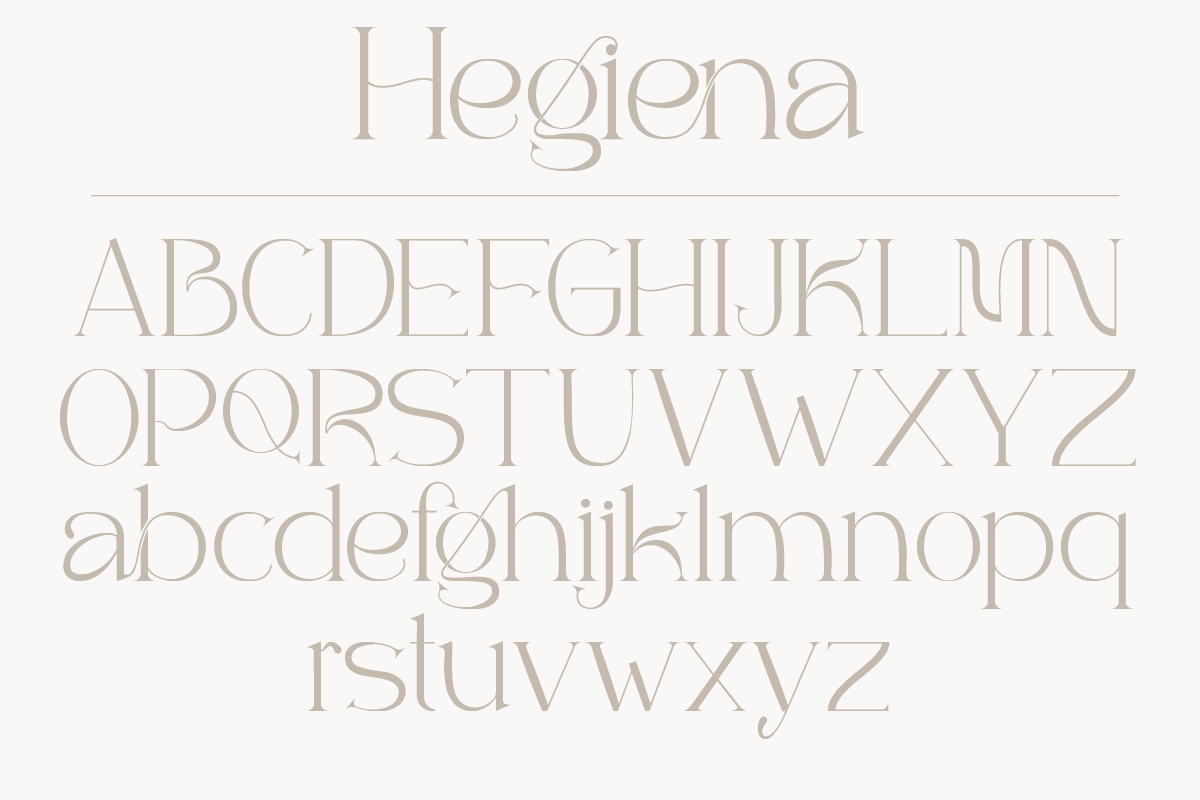 Hagiena, a Font by Muksal Creative (Photo 7 of 8)