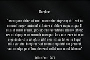 Morpheus Blackletter Typeface, a Blackletter Font by infernostudio3 (Thumbnail 9 of 10)