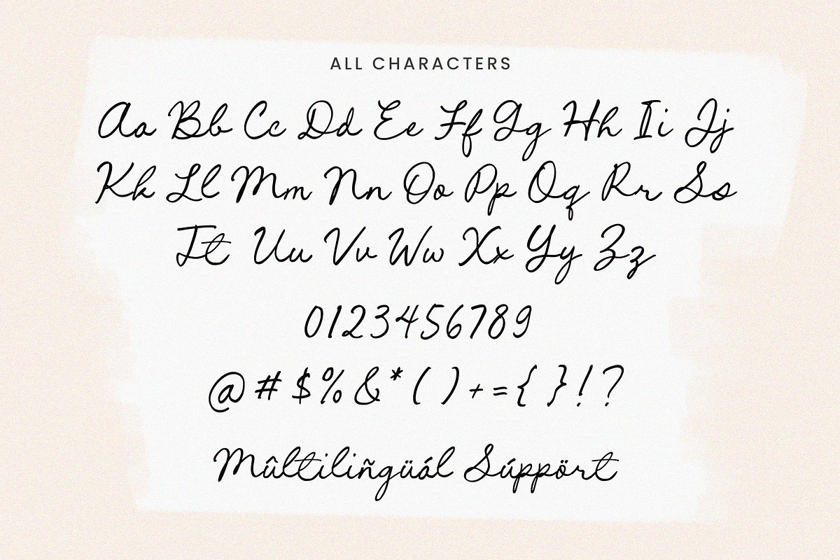 Cursive Amber Font, a Script Font by Timurtype (Photo 6 of 7)