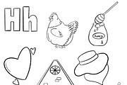 ABC coloring pages, an Education Illustration by Oleksandra Illustrates (Thumbnail 3 of 8)