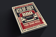 4th of July Celebration BBQ Party, a Flyer Template by Muhamad Iqbal hidayat (Thumbnail 2 of 4)
