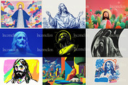 200 Jesus Christ Illustrations, a Person Illustration by Incomelion (Thumbnail 8 of 20)