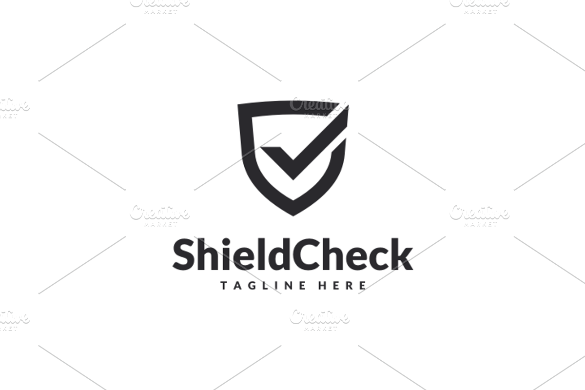 Shield Check Logo, a Branding & Logo Template by yopie
