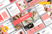 Arantxa – Food Google Slide Template, a Presentation Template by kreatifreya (Thumbnail 1 of 5)