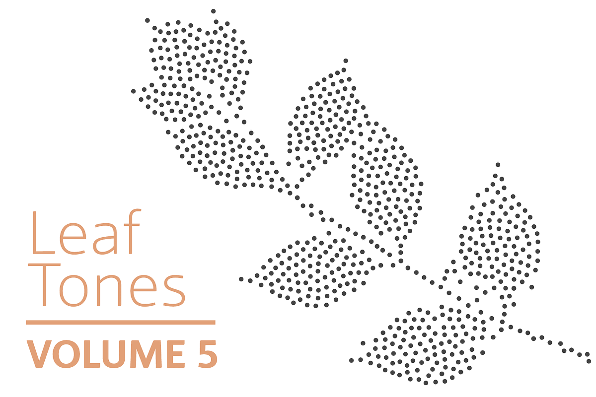 Leaf Tones Vol. 5 | Stippled Flora, an Illustration by invisiblelayer (Photo 1 of 5)