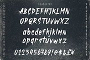 Dughon | Halloween Brush Font, a Handwritten Font by Pentagonistudio (Thumbnail 8 of 10)