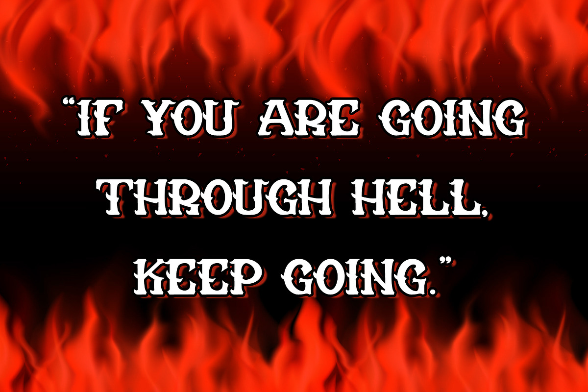 Dark Flame - Blackletter Font, a Blackletter Font by AQR Studio (Photo 5 of 9)