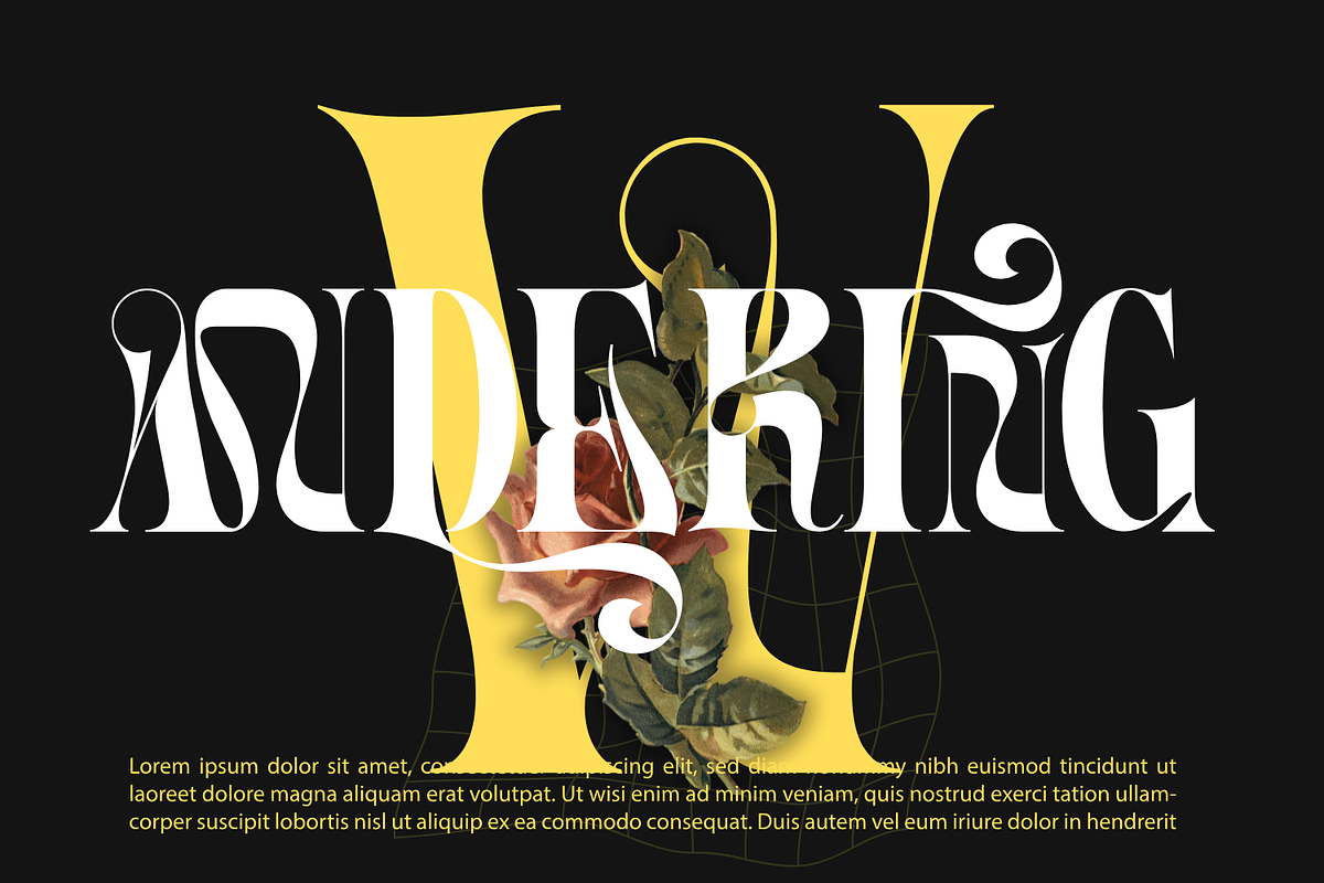 Creating Emotion Font, a Serif Font by 177Studio (Photo 5 of 8)
