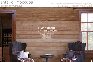 Interior mockup, Ranch Mockup