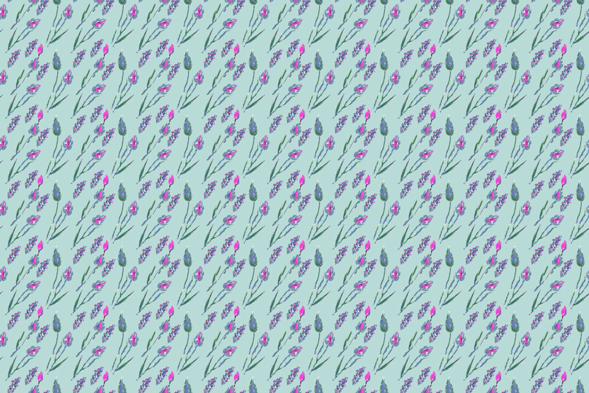 seamless watercolor patterns preview 3