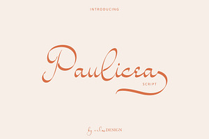 Paulicea - Script Font