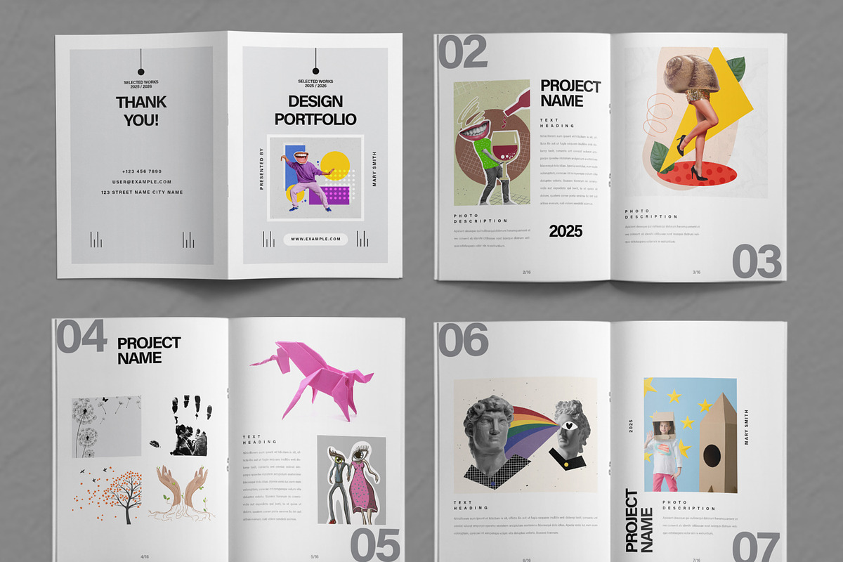 Design Portfolio Layout