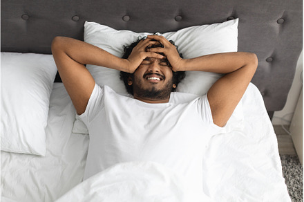 Irritated indian guy suffering from, a Person Photo by Prostock-Studio