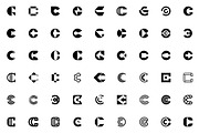 Set of letter C logo, a Branding & Logo Template by NataliiaVolyk (Thumbnail 2 of 3)