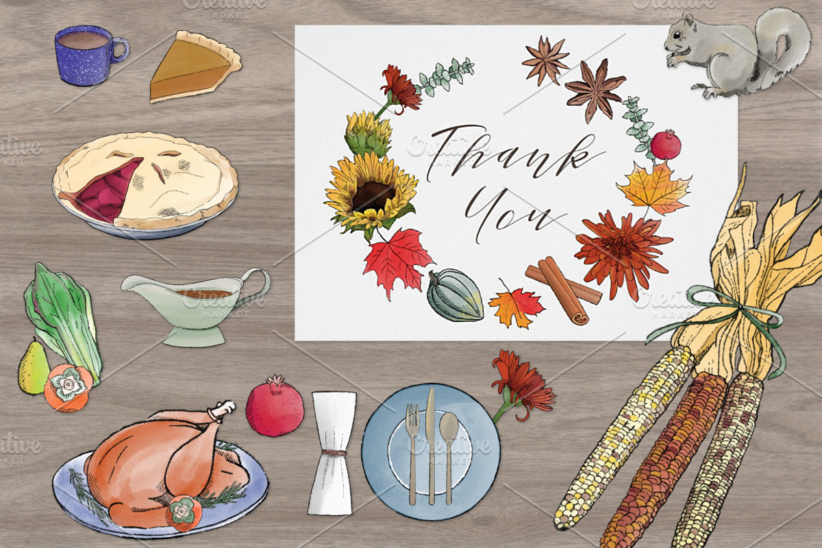 Welcome Fall Digital Illustrations, a Seasonal Illustration by becky nimoy (Photo 3 of 6)