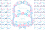 Light Blue and Pink Baby shower, an Illustration by LABFcreations (Thumbnail 2 of 5)