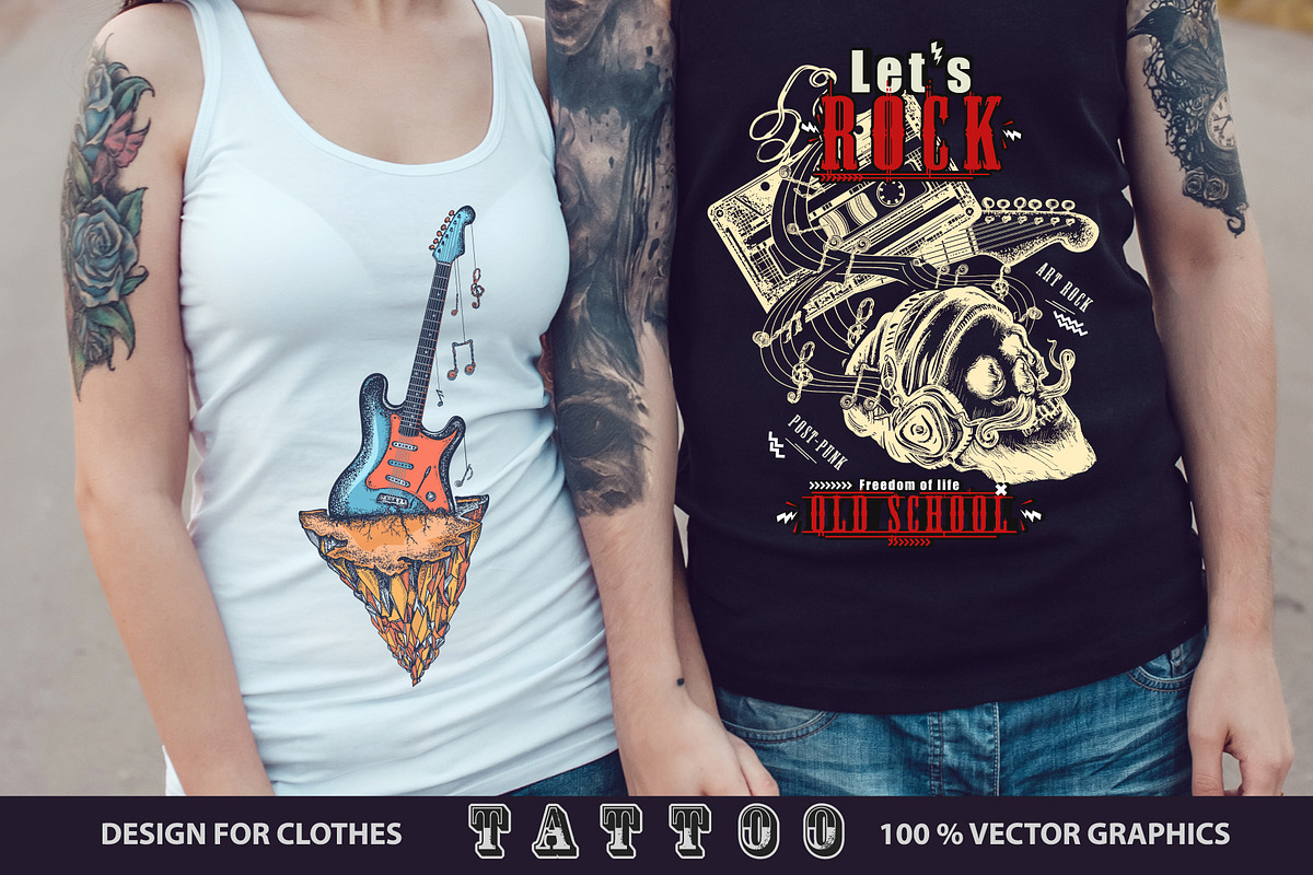 Let's Rock, a Background Graphic by intueri (Photo 11 of 14)