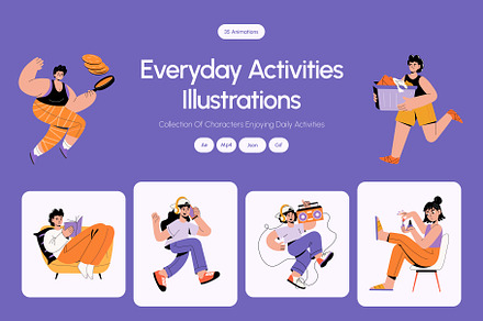 Animated Everyday Activities