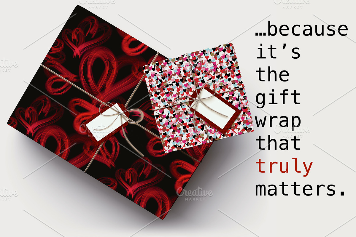 Valentine's Heart Patterns, a Pattern Graphic by faeDesign (Photo 2 of 6)