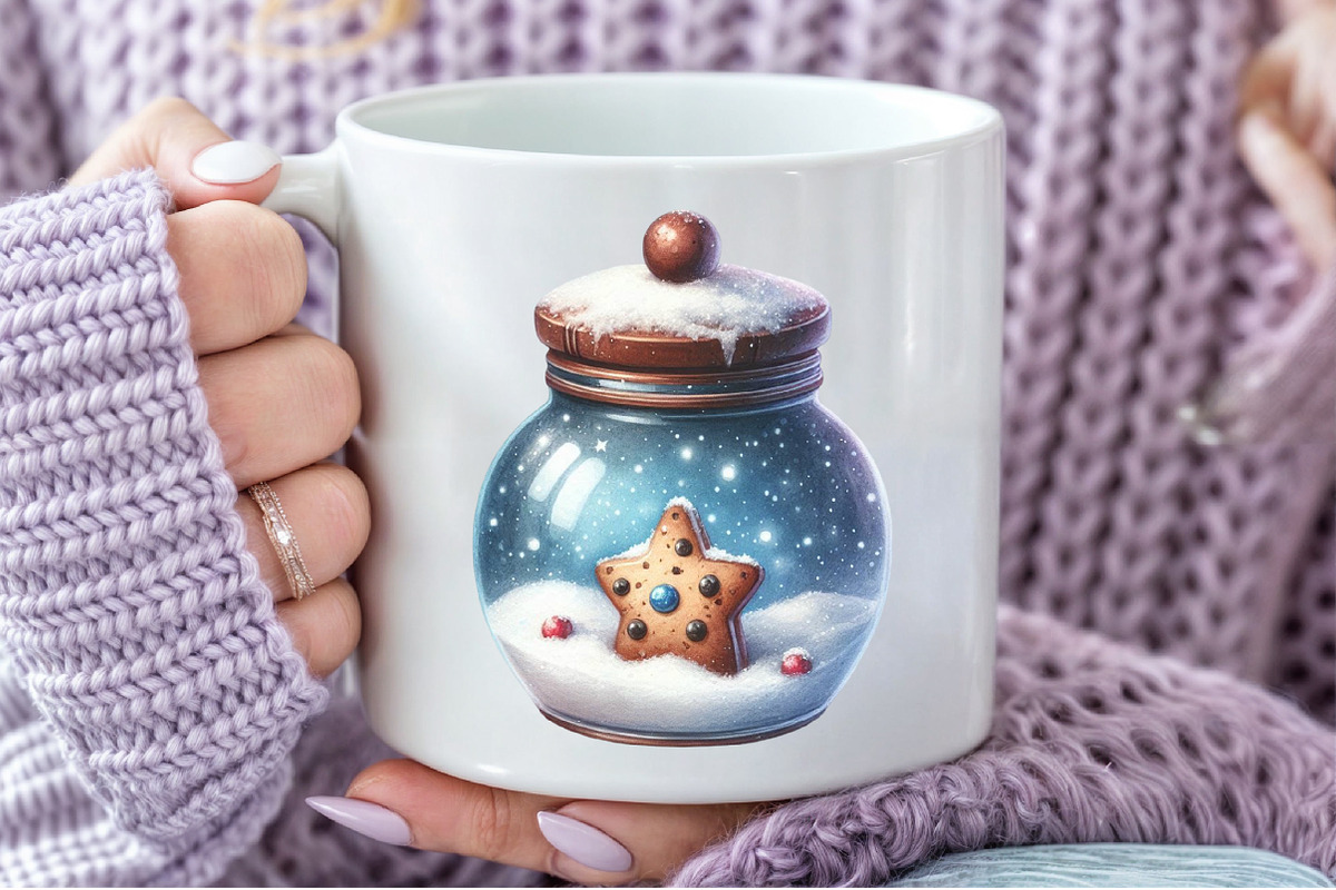 Winter Tea Party Clipart, an Illustration by Pixels.Craft (Photo 4 of 7)