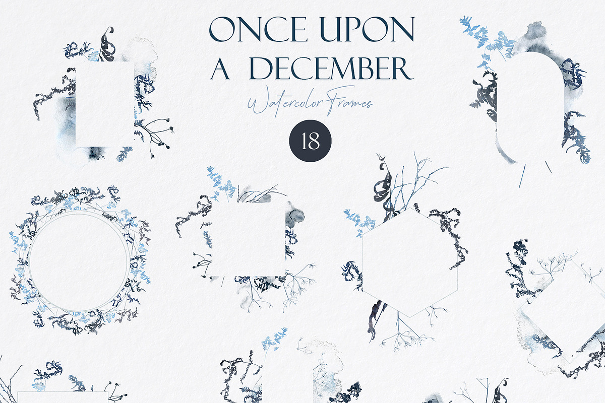 Watercolor Winter Clipart Landscape, an Object Graphic by NataliArkushArt (Photo 7 of 20)