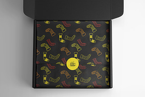 Wrapping Tissue Paper Mockup PSD
