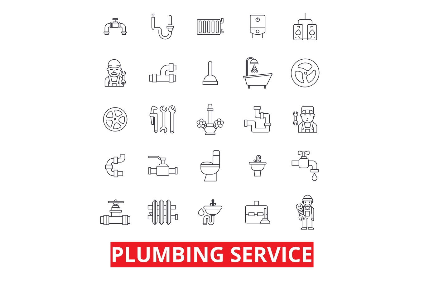 Plumbing service, pipes, heating, tools, plumber, water, plum, bathroom ...